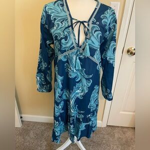 Cotton knee length dress